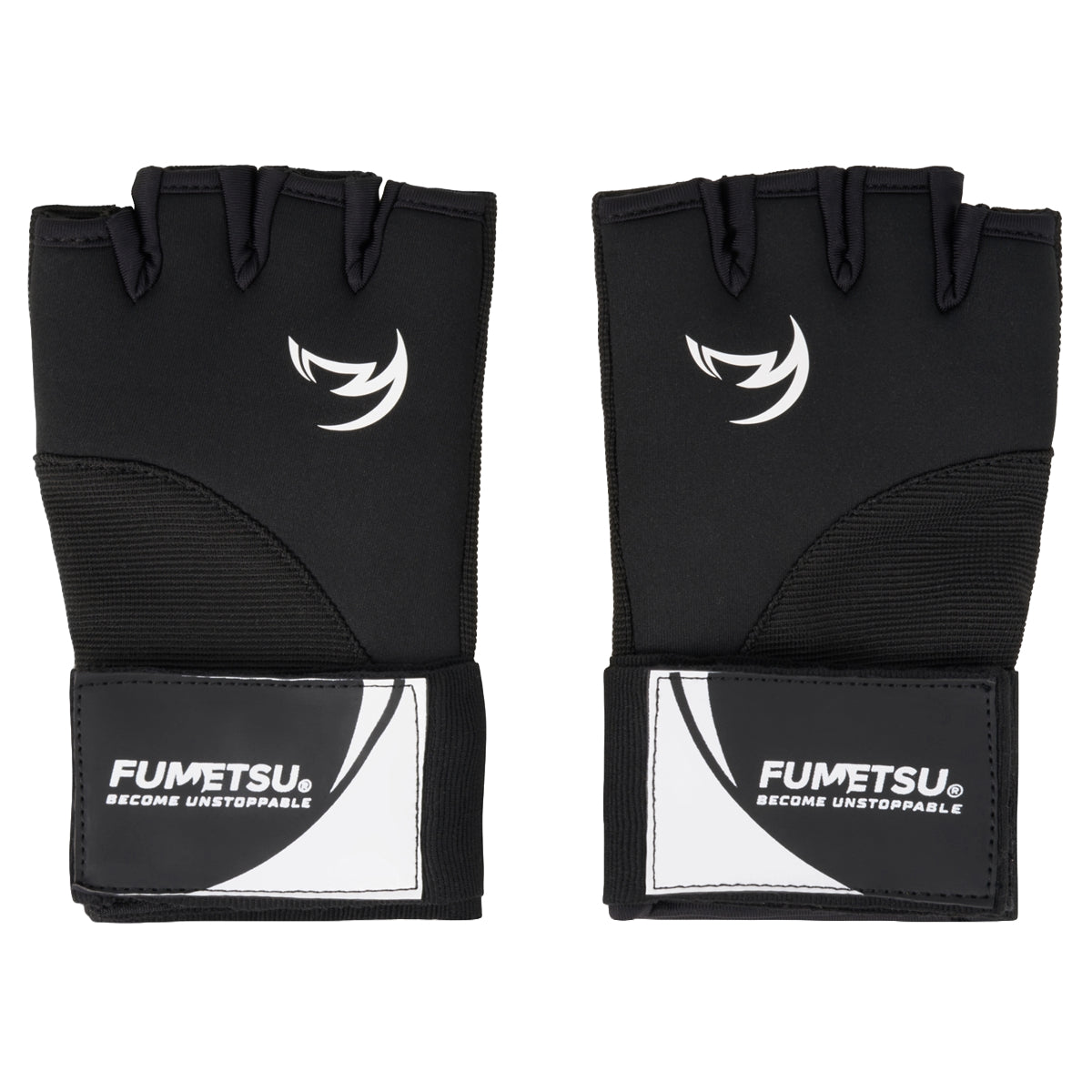 Black/White Fumetsu Ghost S3 Quick Hand Wraps   