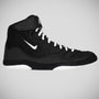 Black/White Nike Inflict 3 Wrestling Boots