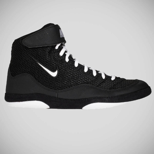 Nike Inflict 3 Wrestling Shoes Boot Black/Silver Edmonton Canada – The  Clinch Fight Shop