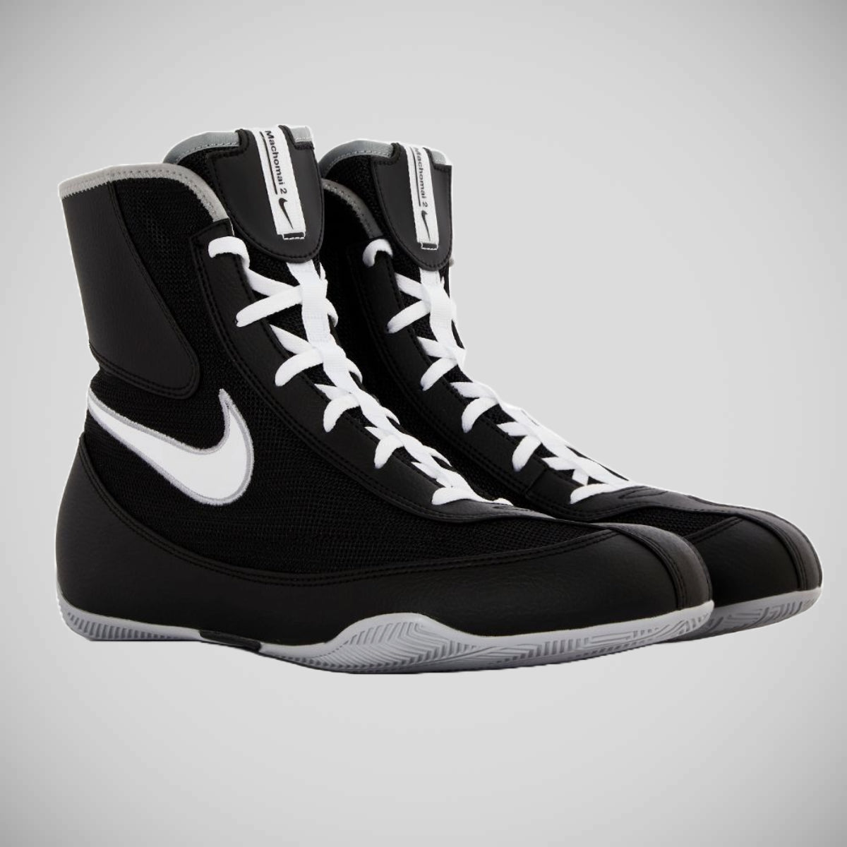 Nike Machomai 2 Stivali da boxe Black White from Made4fighters