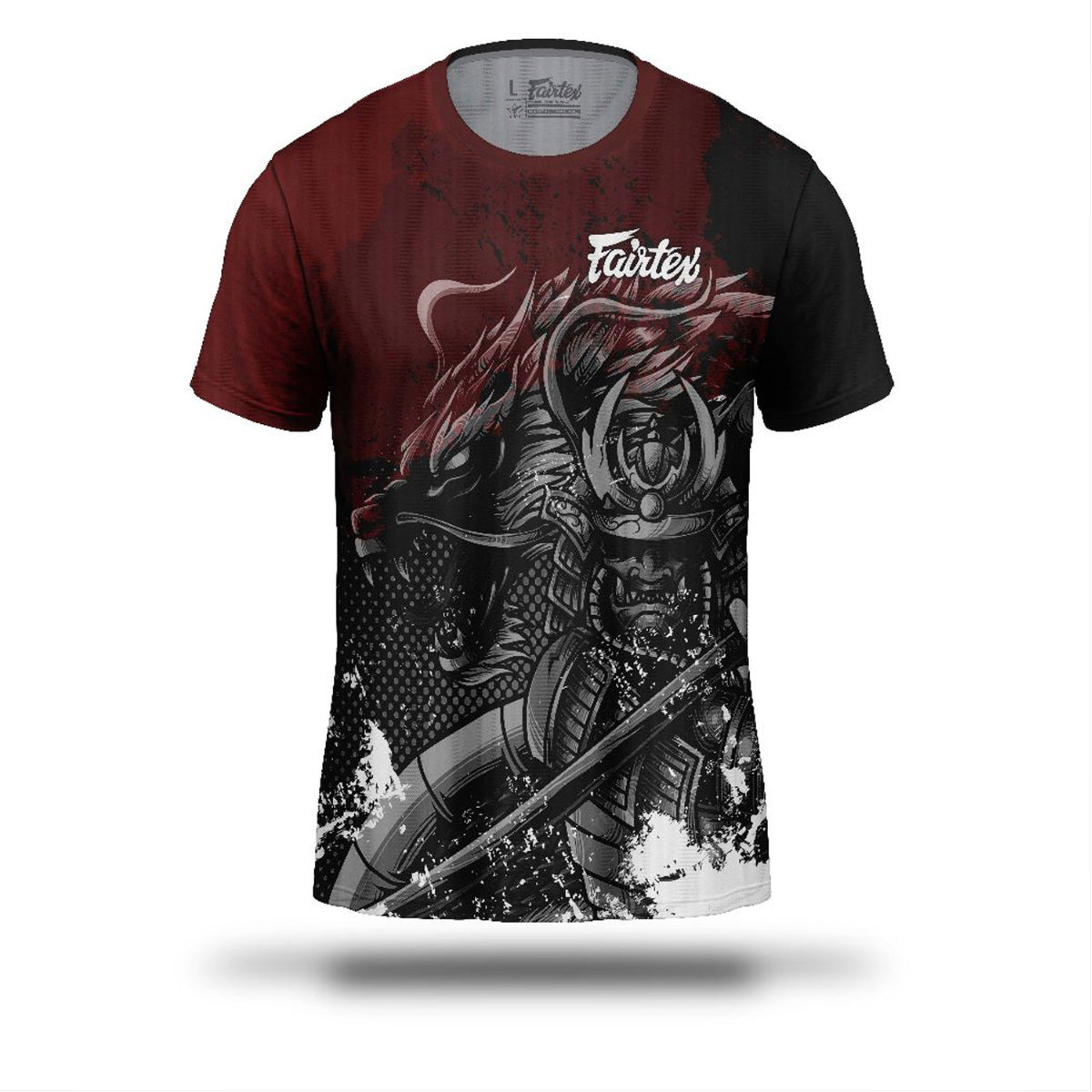 Black/White/Red Fairtex TST206 Samurai T-Shirt   