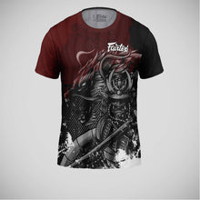 Black/White/Red Fairtex TST206 Samurai T-Shirt