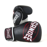 Sandee Cool-Tec 3-Tone Boxing Gloves Black/White/Red