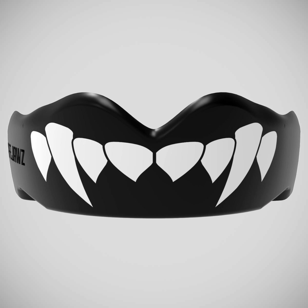 Black/White SafeJawz Extro Fangz Mouth Guard   