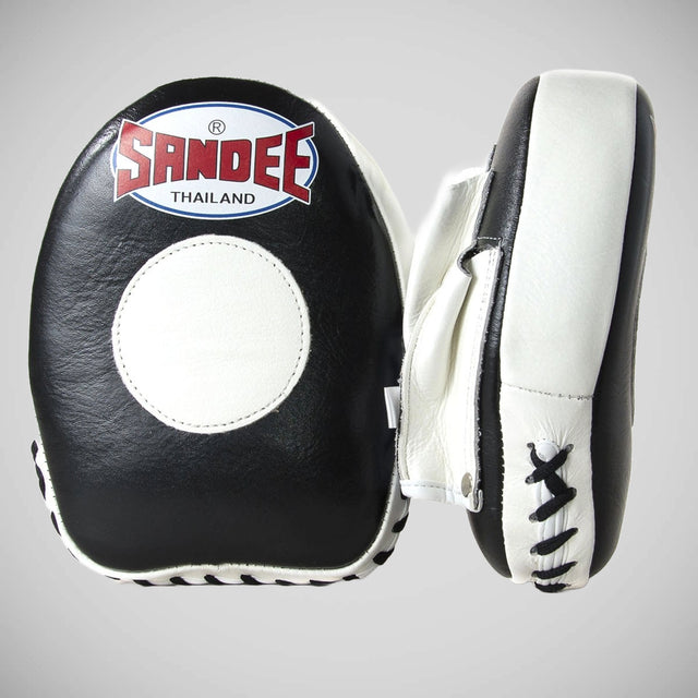 Black/White Sandee Mini Focus Mitts   