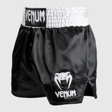 Black/White/White Venum Classic Muay Thai Shorts   