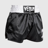 Black/White/White Venum Classic Muay Thai Shorts   