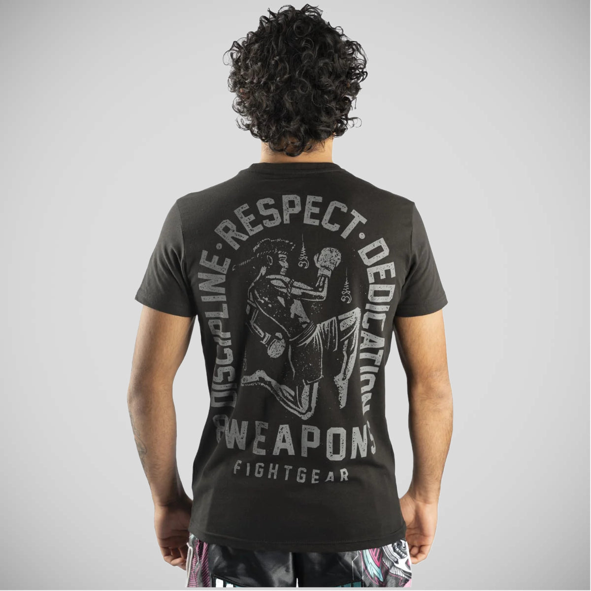 Black 8 Weapons Tombstone T-Shirt   