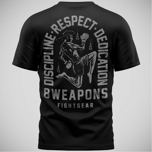 Black 8 Weapons Tombstone T-Shirt