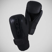 Black/Black Bytomic Axis V2 Point Fighter Gloves