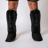 Bytomic Axis V2 Shin Instep Guards Black/Black