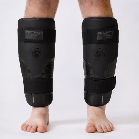 Bytomic Performer Carbon Evo Shin Guards Black/Black