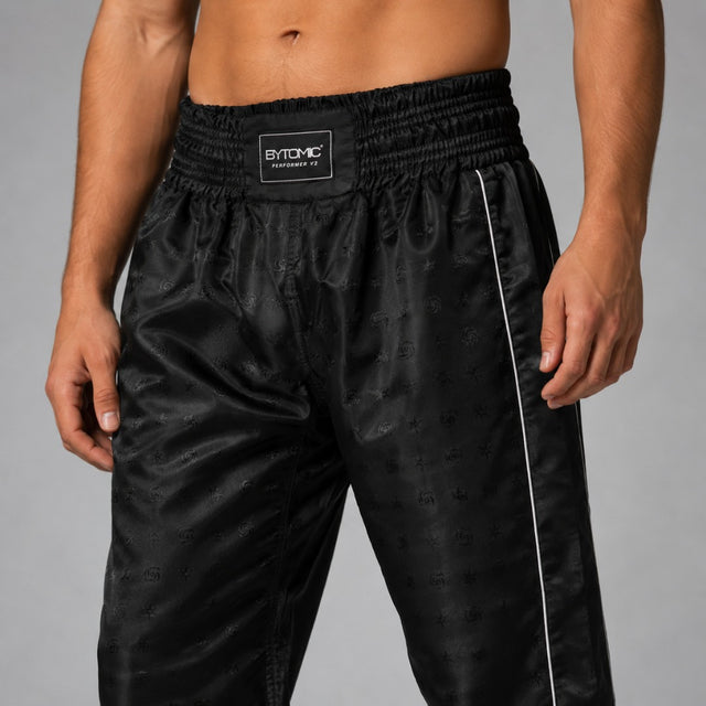 Bytomic Performer V2 Adult Kickboxing Pants Black/Black