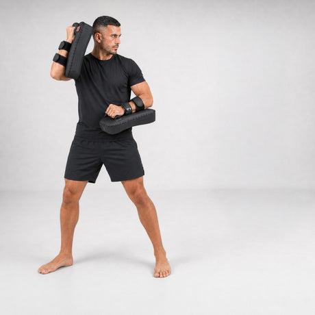 Bytomic Red Label Curved Thai Pads Black/Black