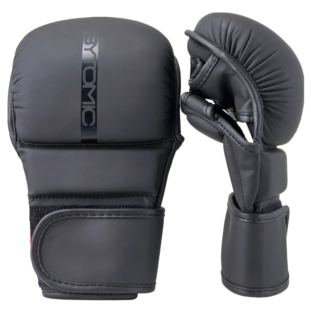 Black/Black Bytomic Red Label MMA Sparring Gloves   