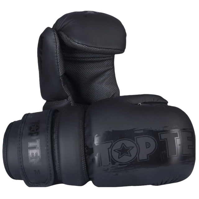 Top Ten Power Ink Black'n'Black Pointfighter Gloves Black/Black