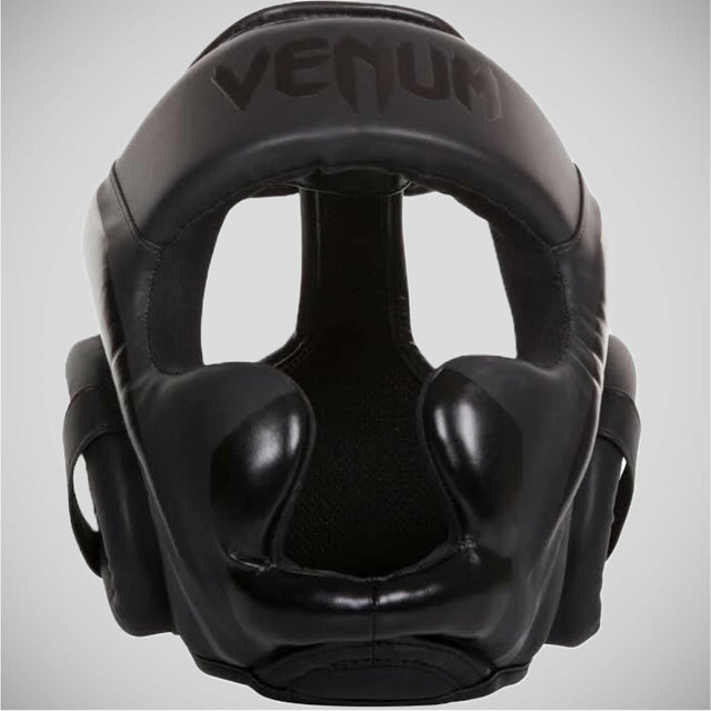 Venum Elite Head Guard Black/Black