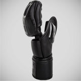 Venum Undisputed 2.0 Leather MMA Fight Gloves Black/Black