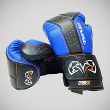 Black/Blue Rival RB10 Intelli-shock Bag Gloves