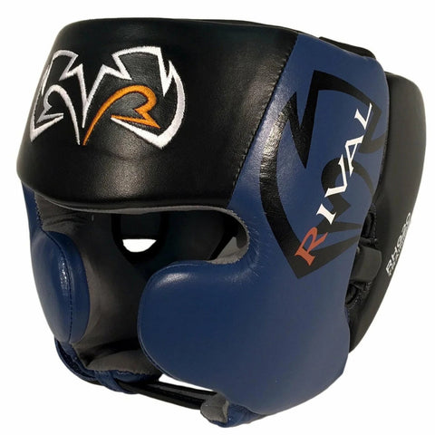 Black/Blue Rival RHG20 Pro Training Head Gear