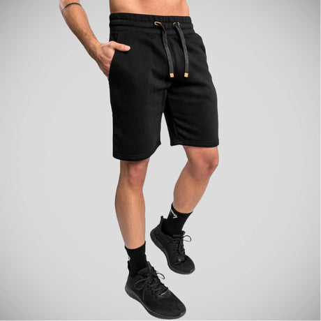 Black/Bronze Venum Classic Cotton Shorts   