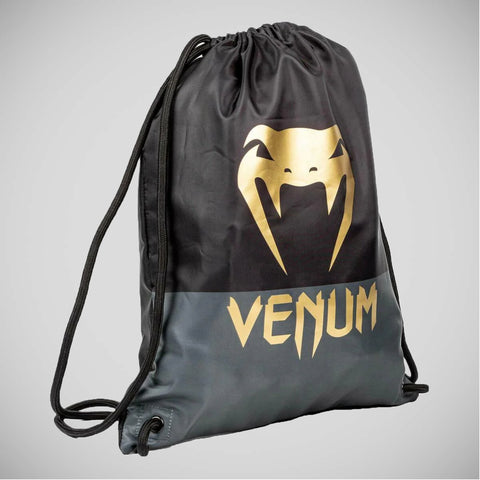 Black/Bronze Venum Classic Drawstring Bag