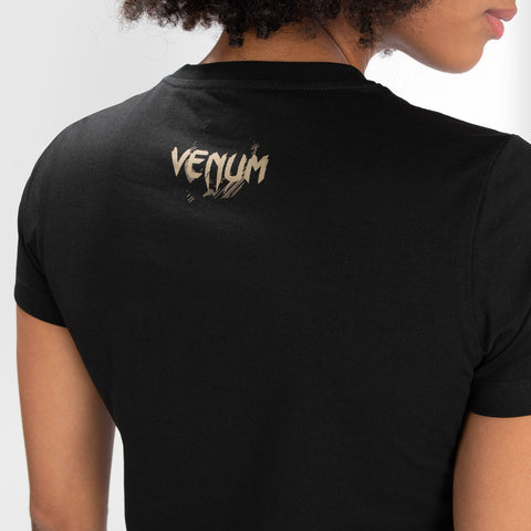 Black/Brown Venum Womens Santa Muerte Dark Side T-Shirt