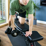 Ławka do ćwiczeń Bytomic regulowana czarna