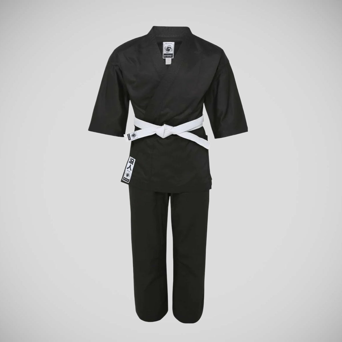 Bytomic Ronin im Mittelgewicht Karate Uniform Schwarz