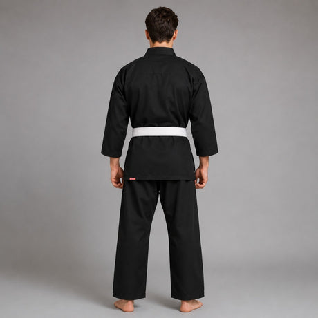 Bytomic Red Label 7oz Cotton Karate Uniform Black
