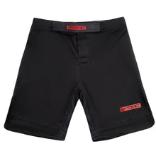 Black Bytomic Red Label Fight Shorts