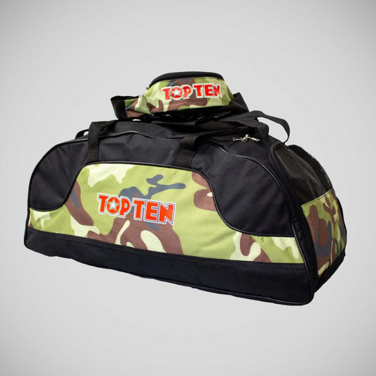 Black/Camo Top Ten Sportbag-Backpack
