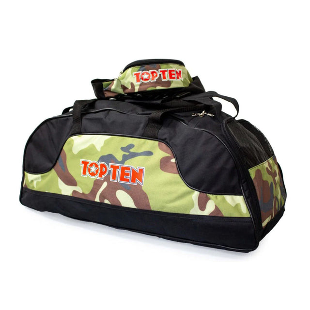 Top Ten Sportbag-Backpack Black/Camo