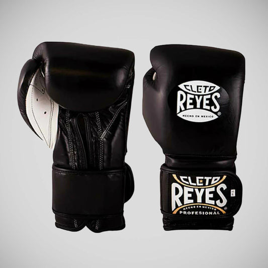 Black Cleto Reyes Velcro Boxing Gloves