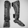 Black/Dark Camo Venum Elite Shin Guards   