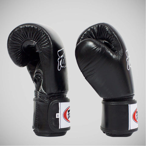 Black Fairtex BGV1-B Breathable Boxing Gloves