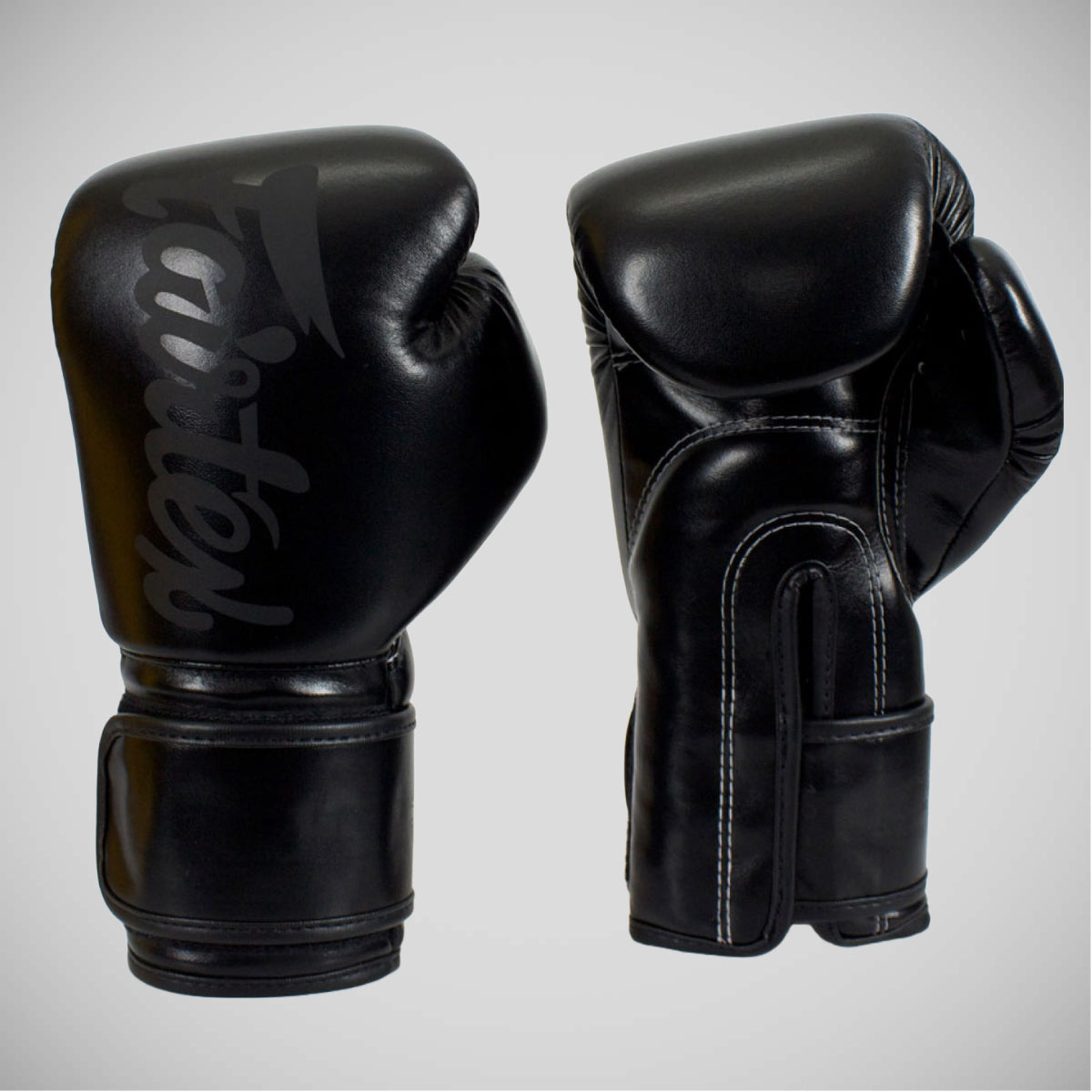 Fairtex BGV14 Mikrofaser -Boxhandschuhe schwarz