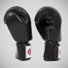 Black Fairtex BGV19 Deluxe Boxing Gloves
