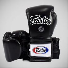 Black Fairtex BGV9 Mexican Boxing Gloves