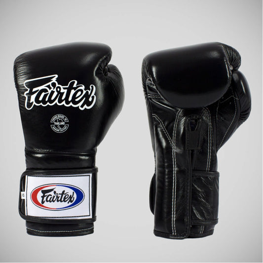 Black Fairtex BGV9 Mexican Boxing Gloves