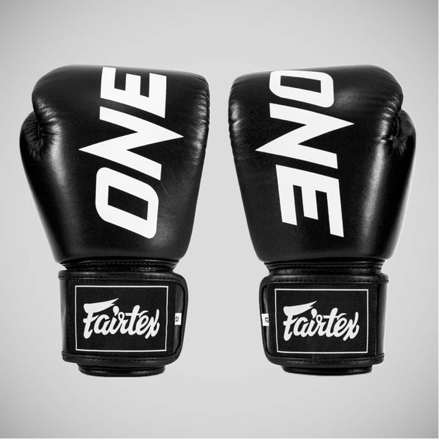 Fairtex BGV X ONE Championship Boxing Gloves Black