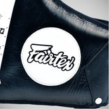 Fairtex BPV1 Leather Belly Pad Black