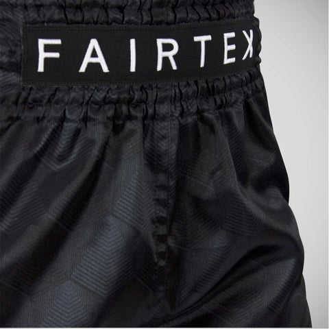 Black Fairtex BS1901 Stealth Muay Thai Shorts