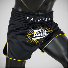 Black Fairtex BS1903 Focus Muay Thai Shorts