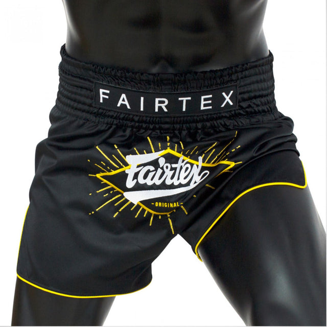 Fairtex BS1903 Focus Muay Thai Shorts Black