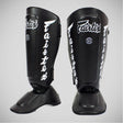 Black Fairtex SP7 Twister Shin Guards   