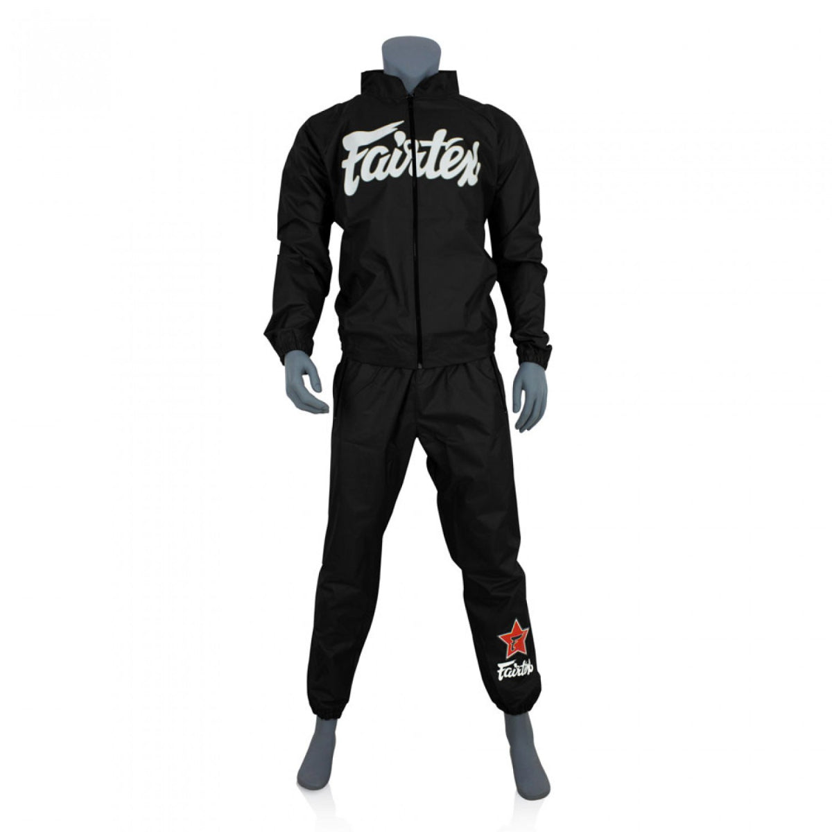 Black Fairtex VS2 Vinyl Sweatsuit   