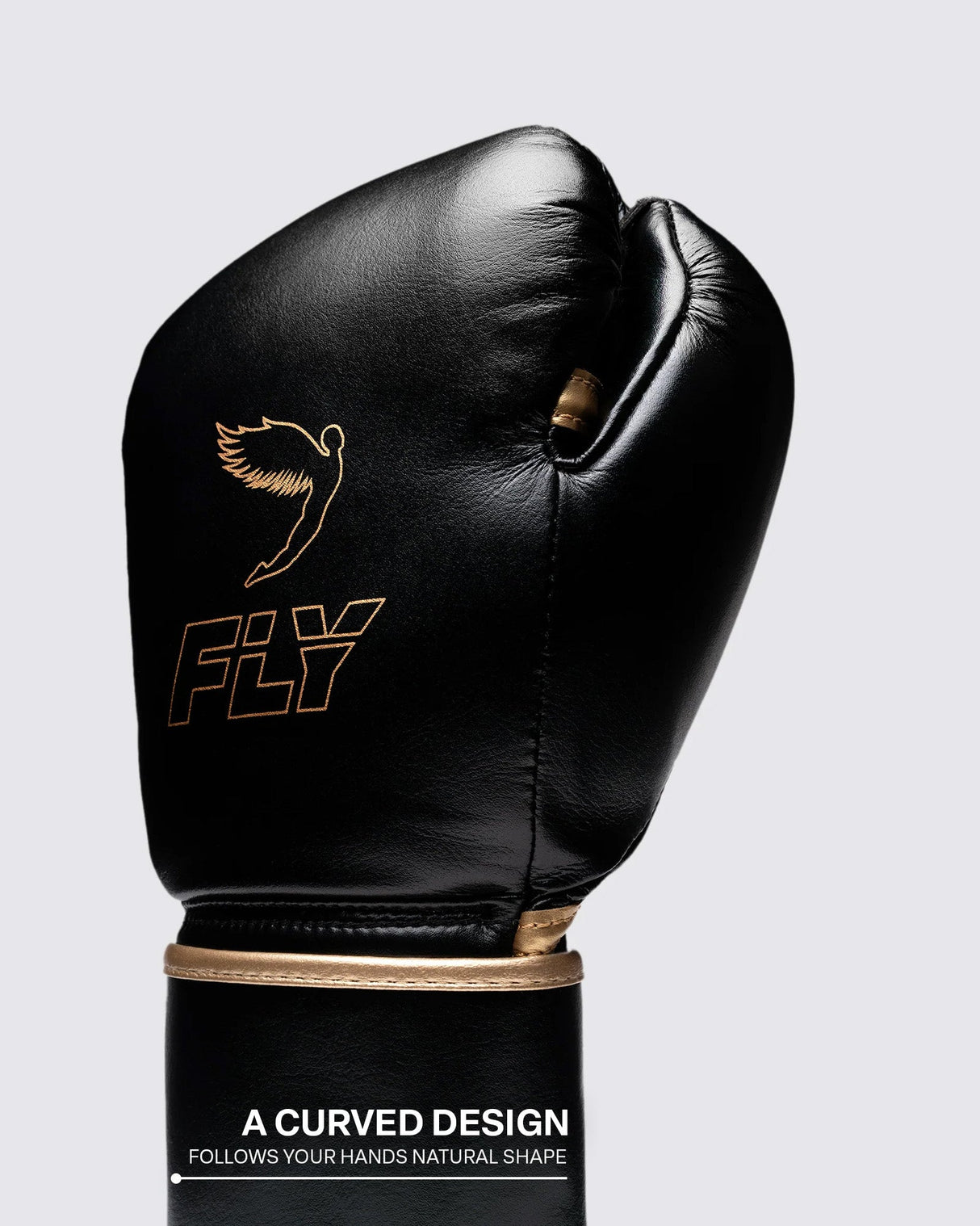 Fly Superloop Pro X 2 Boxing Gloves Black/Gold