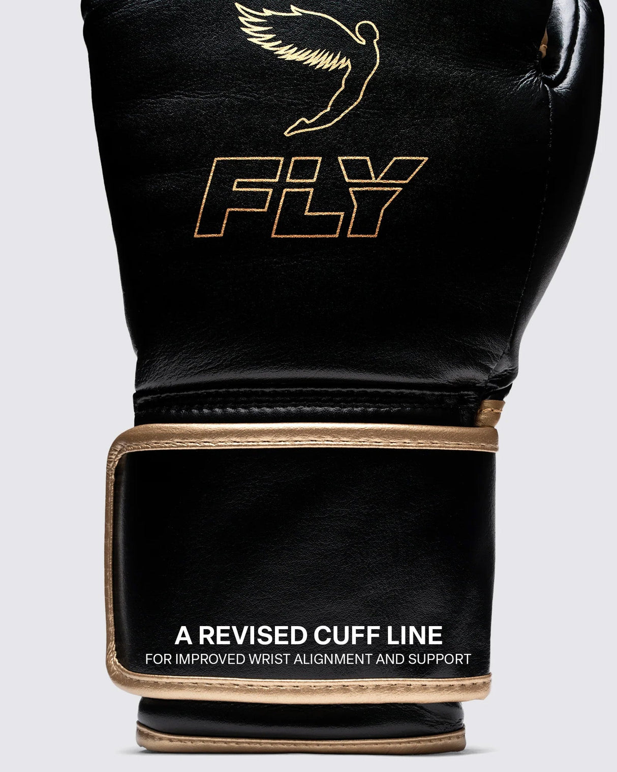 Fly Superloop Pro X 2 Boxing Gloves Black/Gold