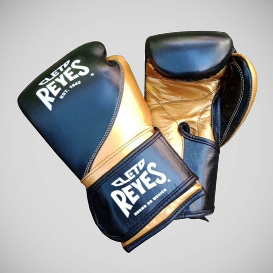 Black/Gold Cleto Reyes High Precision Training Gloves